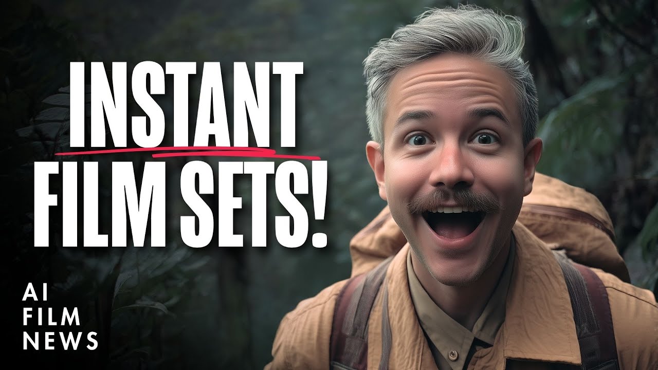 lixinfrank's tweet card. Create an AI Film Set in Any Location with Google Maps