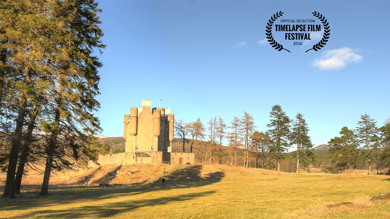 DynPerception's tweet card. Braemar, Scotland