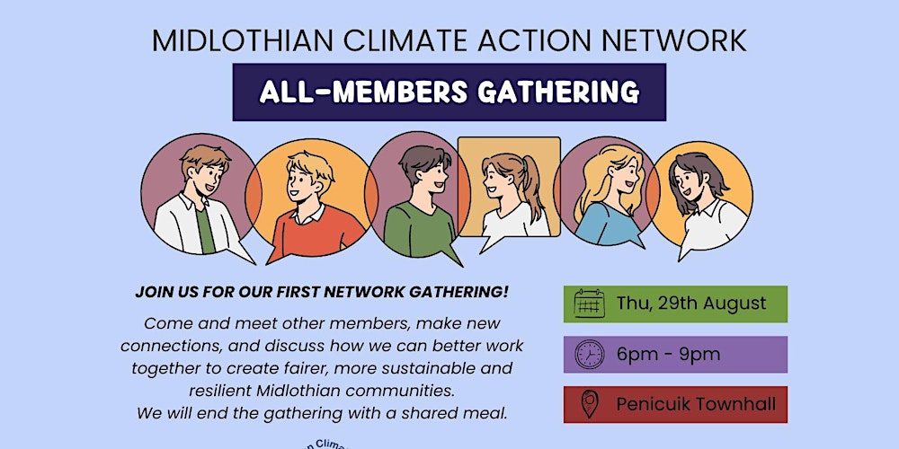 MidlothianCAN's tweet card. Join us for our very first MCAN All-Members Gathering!