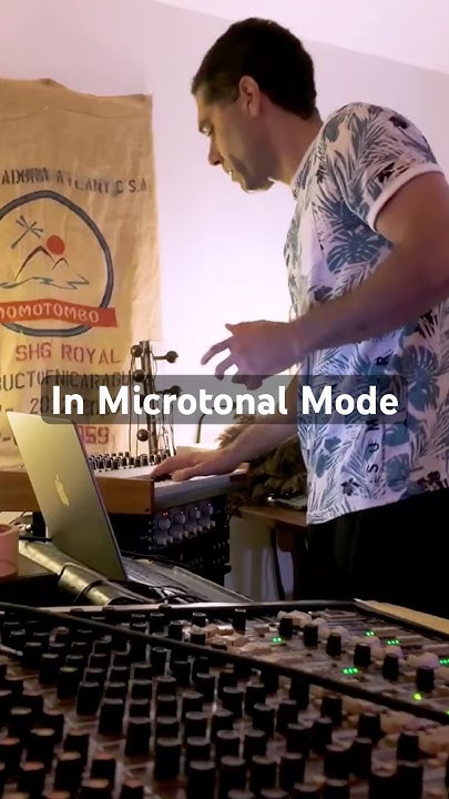 iheardj's tweet card. Ancient String Instrument With Analog Synth #modularsynth #quartert...