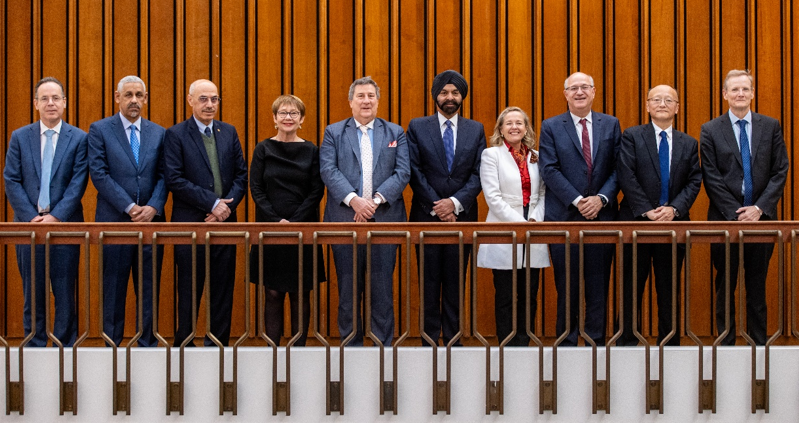 arps_media's tweet card. The Heads of MDBs, led by the CEB in 2025, convened in Washington D.C. to advance sustainable development through enhanced financial transparency, water security, and social infrastructure initiati...