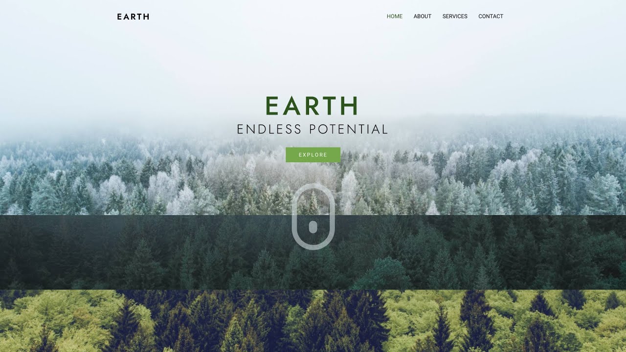 CSS_Hero's tweet card. On-scroll mini-carousel effect using background images - Make your...