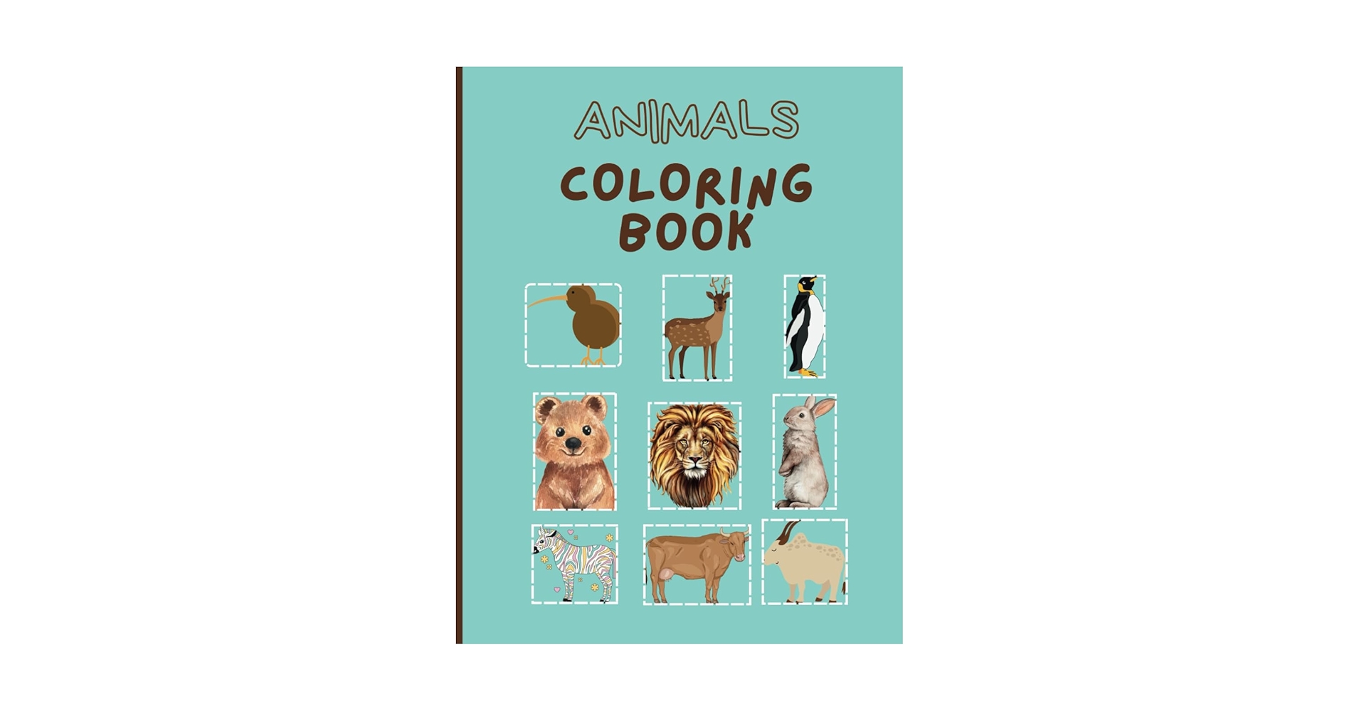 LibraAds's tweet card. Dive into a vast coloring journey filled with delightful animals - from Dolphins and Elephants to Sloths, Tigers, Giraffes, Zebus, Rhinos and Monkeys... and so much more! Boasting 100 mesmerizing...