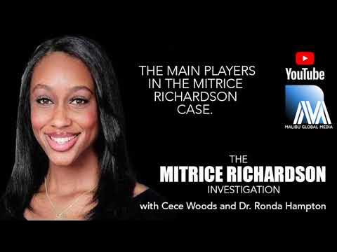 drrondahampton's tweet card. The Mitrice Richardson Investigation - The Main Players