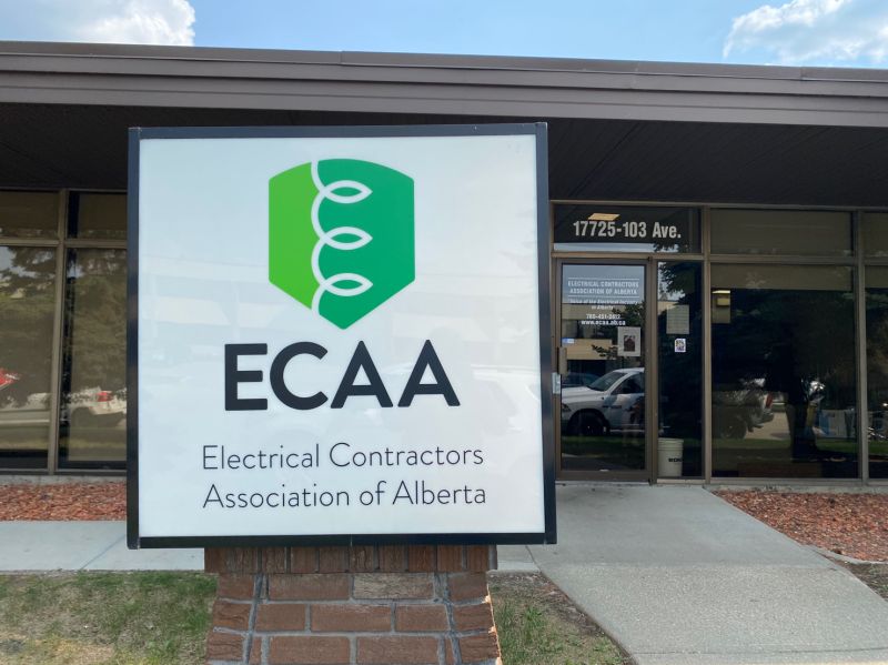 csaz462arcflash's tweet card. Was great to see John Knoll CME PEC (retired) at the Electrical Contractors Association of Alberta (ECAA) office in Edmonton today at the Summer BBQ.