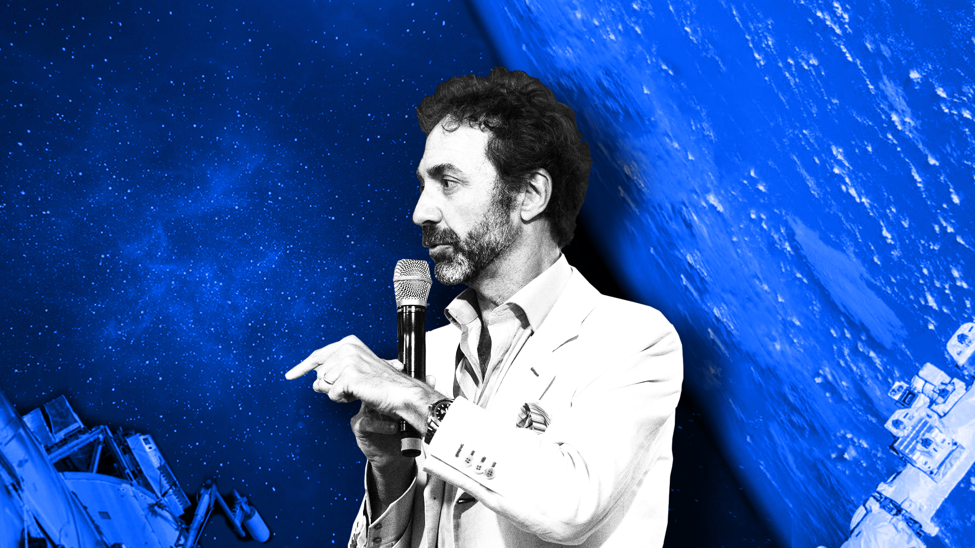 ESASpaceEconomy's tweet card. Luca Del Monte, a capo delle politiche industriali dell'Agenzia Spaziale Europea, spiega perché il settore della Space Economy è destinato ad attrarre sempre più investitori