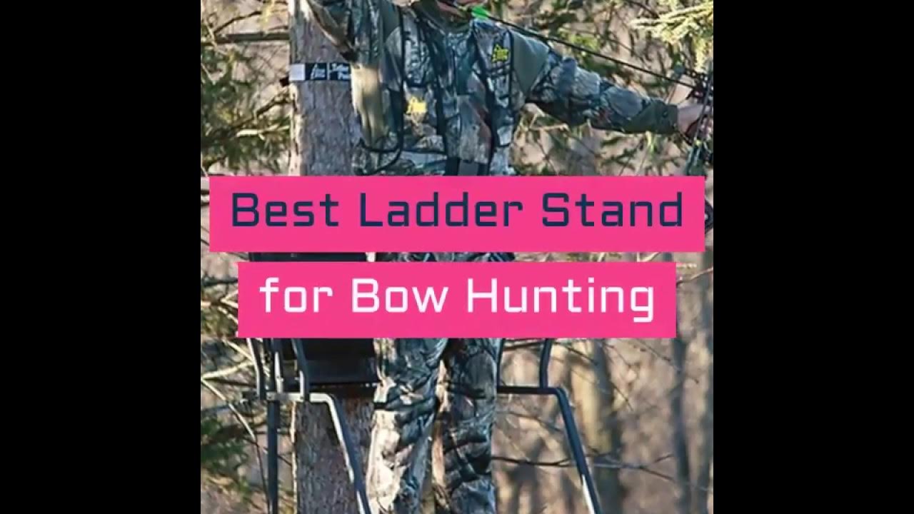 guide_bow's tweet card. best ladder stand for bow hunting