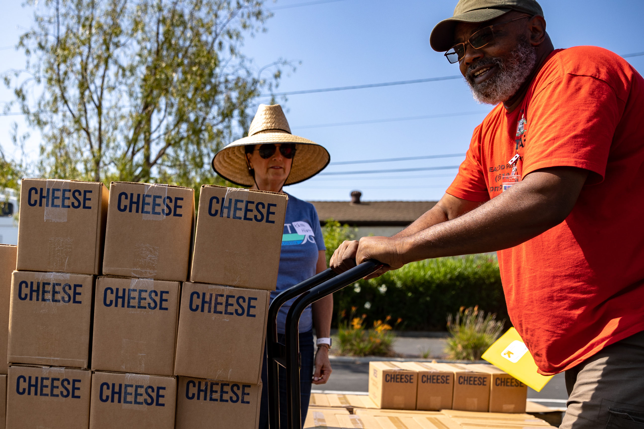 helpmehelpuLB's tweet card. The local non-profit organization Help Me Help You opened its 11th grocery distribution location at McKinley Elementary.