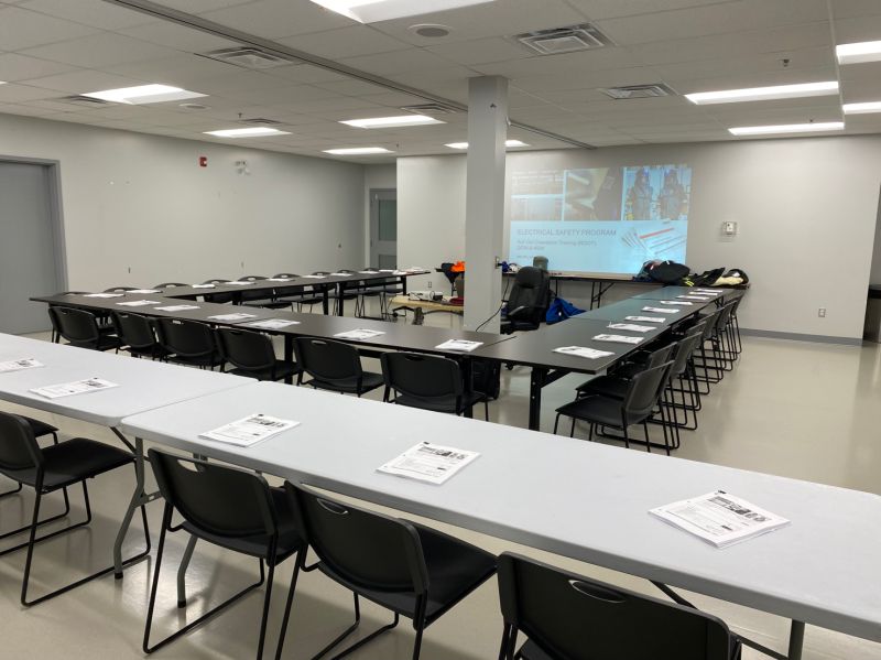 csaz462arcflash's tweet card. Was on a client site today training 60 Operators, Mechanics/Millwrights, Supervisors and Planners/Schedulers on the requirements the employer’s Electrical Safety Program. On large industrial sites...