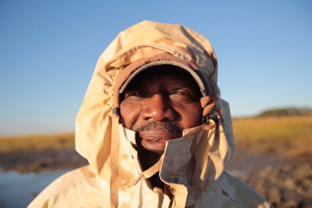 GullahProject's tweet card. Ed “Lee Man” Atkins owns Atkins Bait Shop, one of the oldest businesses in Beaufort County. He also picks oysters in season.