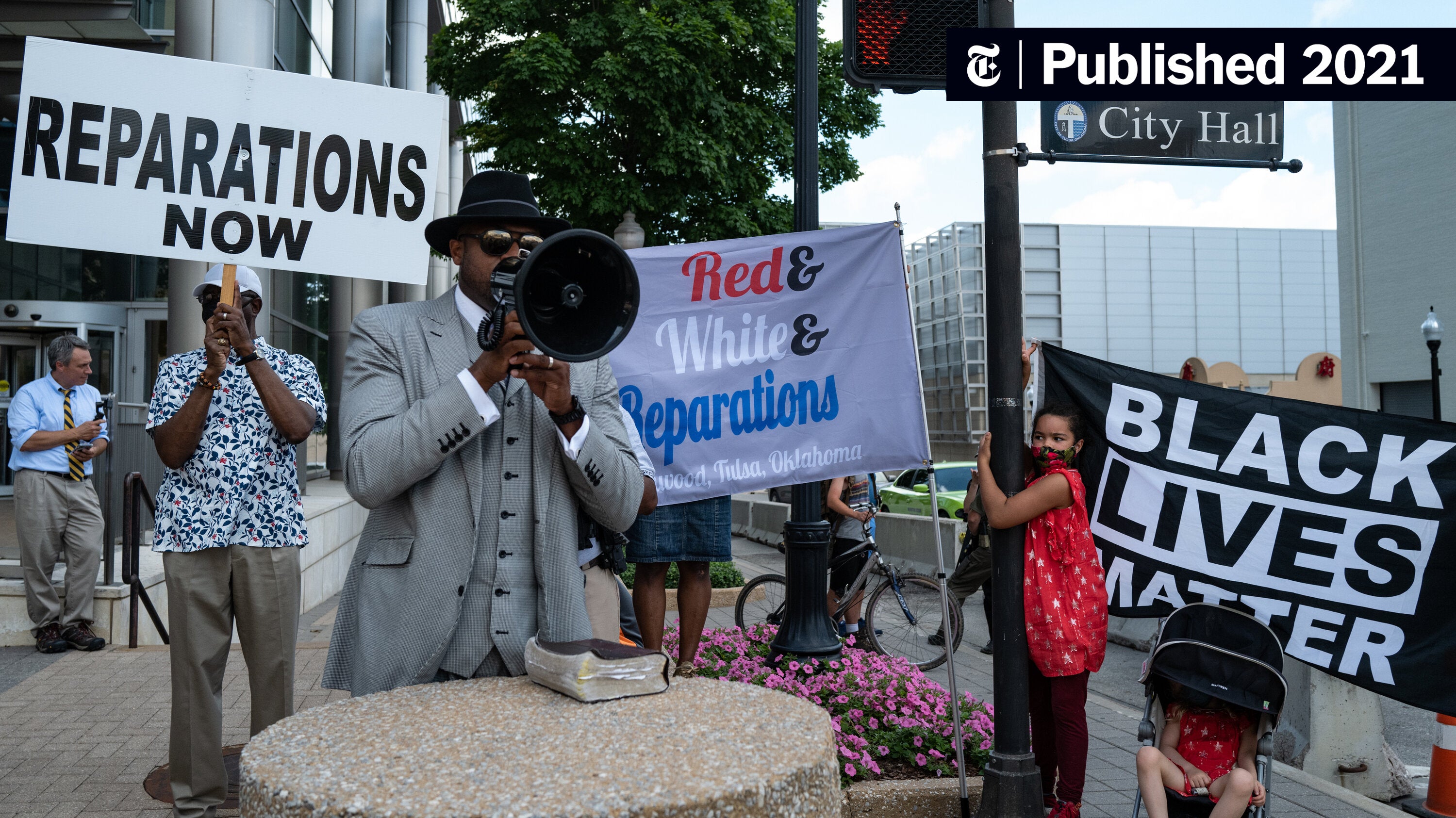 HubReparations's tweet card. The first-in-the-nation effort is tackling fraught questions about who deserves payment and how much.