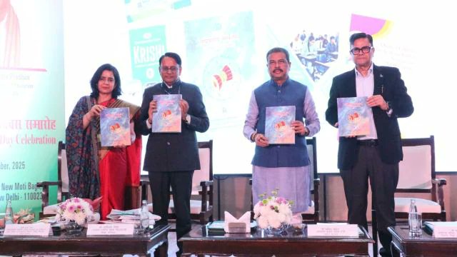 bytes_education's tweet card. Union Education Minister Dharmendra Pradhan praises the NIOS for connecting with India’s unique educational heritage.