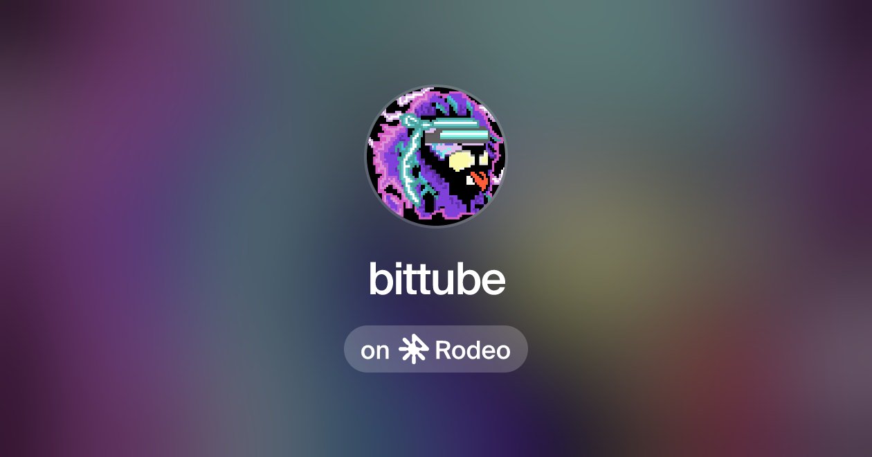 BitTubeOrigin's tweet card. A real life artist, using human intelligence to create digital marks on chain. Relearning the joy of as a creative medium alongside digital painting and illustration opensea.io/bittubeorigins