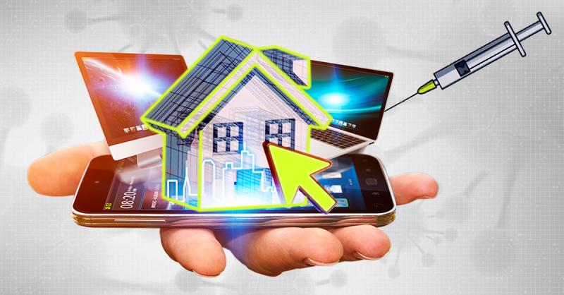 Proptex_'s tweet card. ¿Te imaginas una vacuna inmobiliaria capaz de hacer inmune a tu agencia, que te permita llegar a cientos de clientes y vender mejor y más rápido?