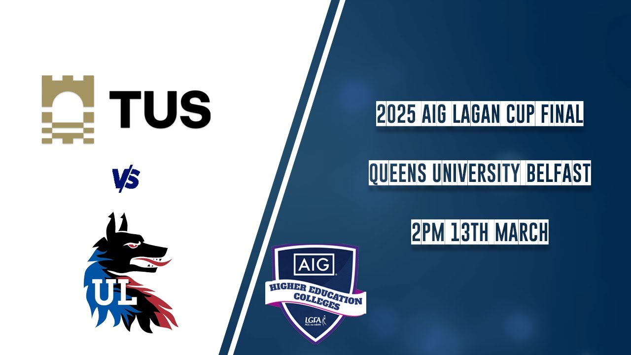LadiesFootball's tweet card. TUS Midwest vs University of Limerick - 2025 AIG Lagan Cup Final 🏆