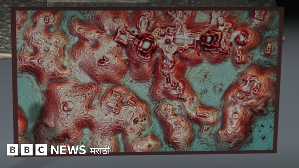bbcnewsmarathi's tweet card. Maya civilization विषयी अजूनही पूर्ण चित्र स्पष्ट झालेलं नाही. आता पुन्हा एकदा माया संस्कृतीतील एका विशाल नगराचा शोध लागल्यानं इतिहासाच्या अपिरचित पाऊलखुणा समोर आल्या आहेत. हे नवं शहर किती मोठं होतं,...