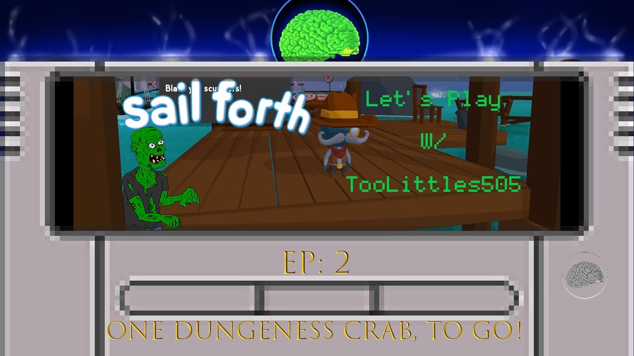 CGB_TooLittles's tweet card. Sail Forth EP:2 One Dungeness Crab, To Go!