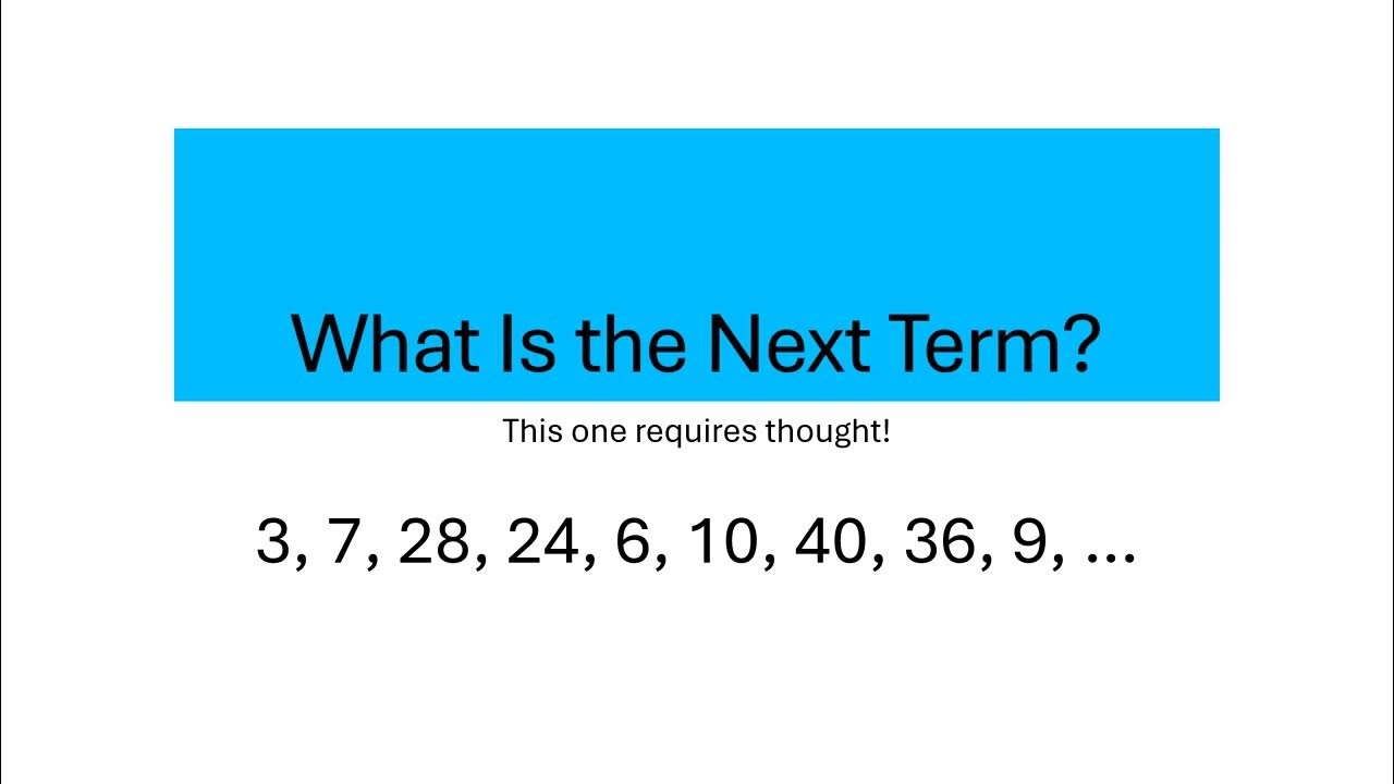 bsgcoins's tweet card. Number Sequence Challenging #NumberSequence #algebra #Math #Maths...