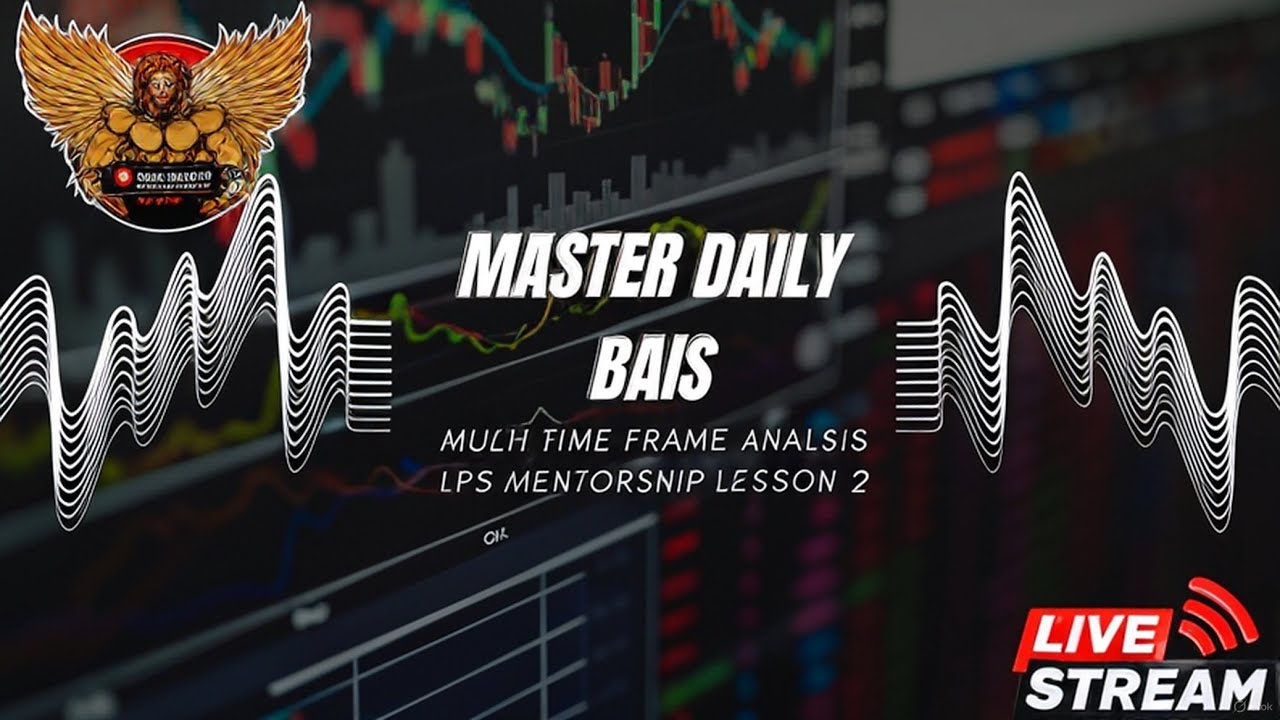 RealJuicyTradez's tweet card. The Last Video You’ll Need to Find Daily Bias: Step-by-Step Guide