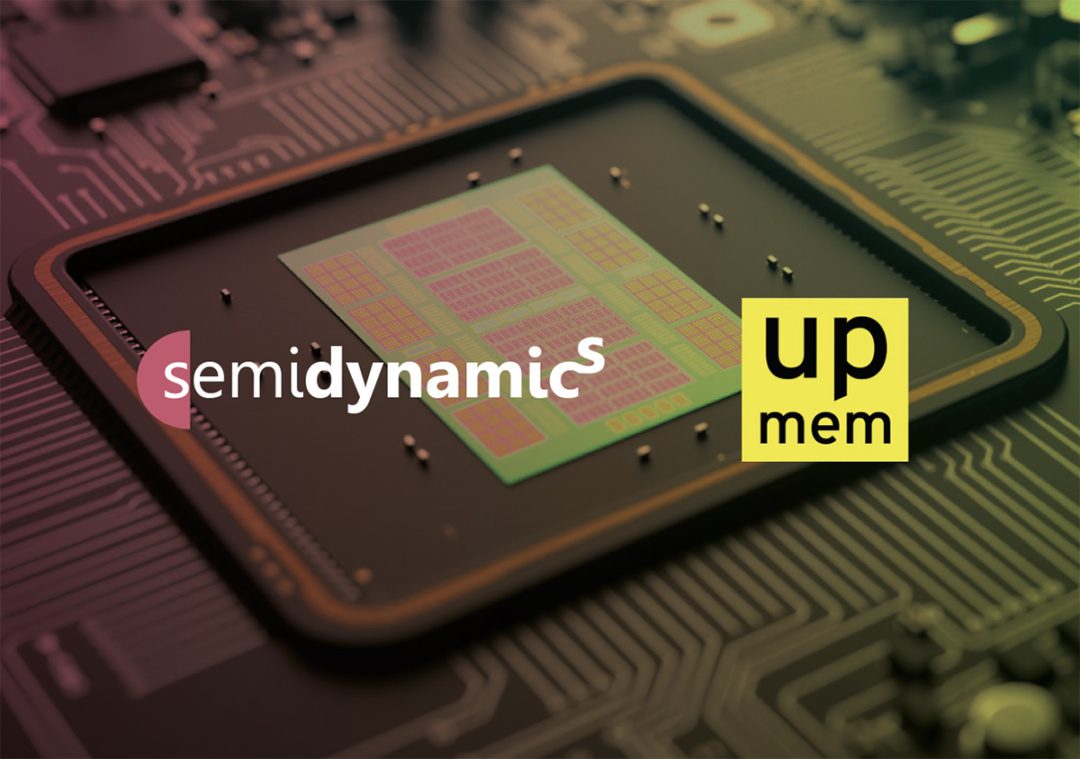 semidynamics's tweet card. The RISC-V GenAI compute IP combines the power and efficiency to enable disruptive Processing In Memory DRAM chips for mobile.