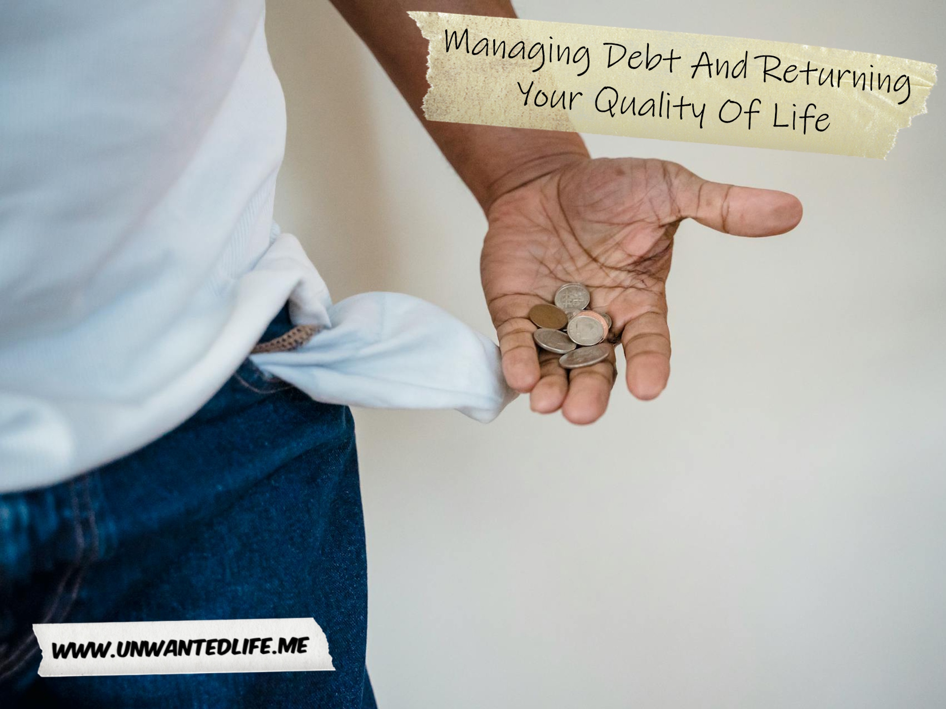 UnwantedLife_Me's tweet card. It's easy to feel lost when it comes to managing our debt. So, before that can drastically affect our quality of life, we need to take action