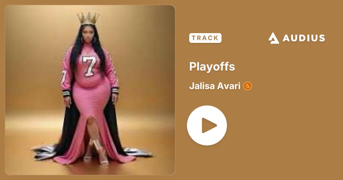 JalisaAvari's tweet card. Playoffs • Jalisa Avari
