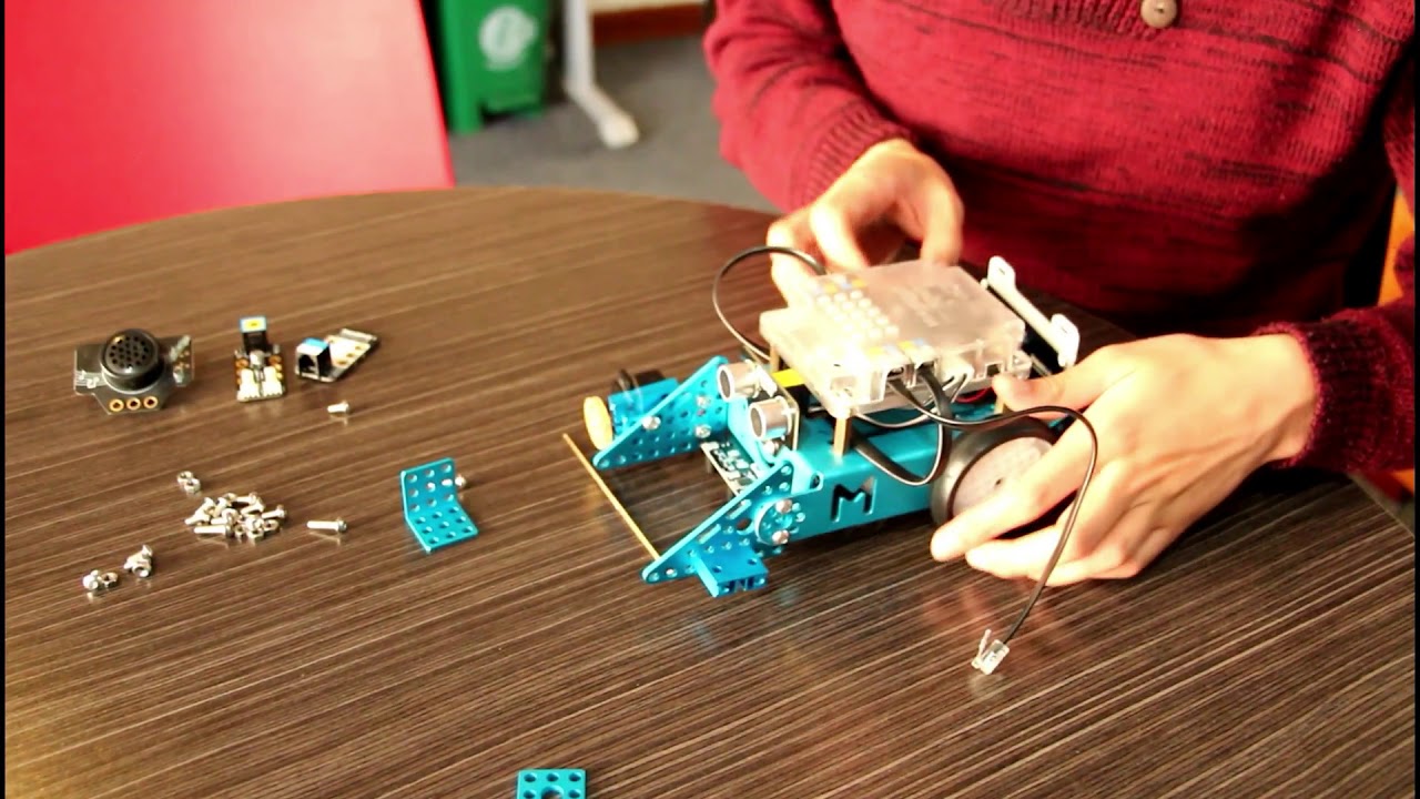 tdrobotica's tweet card. Ejemplo de ensamble mbot para MakeX colombia 2018