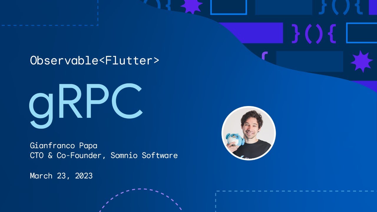 papa_gianfranco's tweet card. Observable Flutter: gRPC