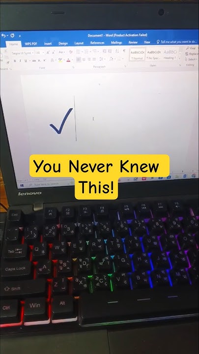 aminsojib_'s tweet card. MS Word Symbol tricks #msword #shorts