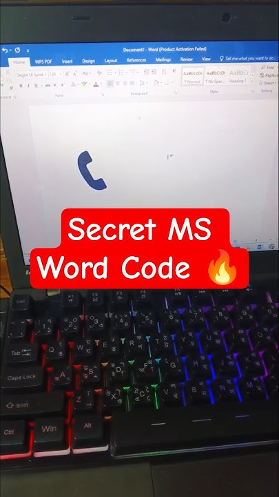aminsojib_'s tweet card. Hidden MS Word Symbol #msword #shorts