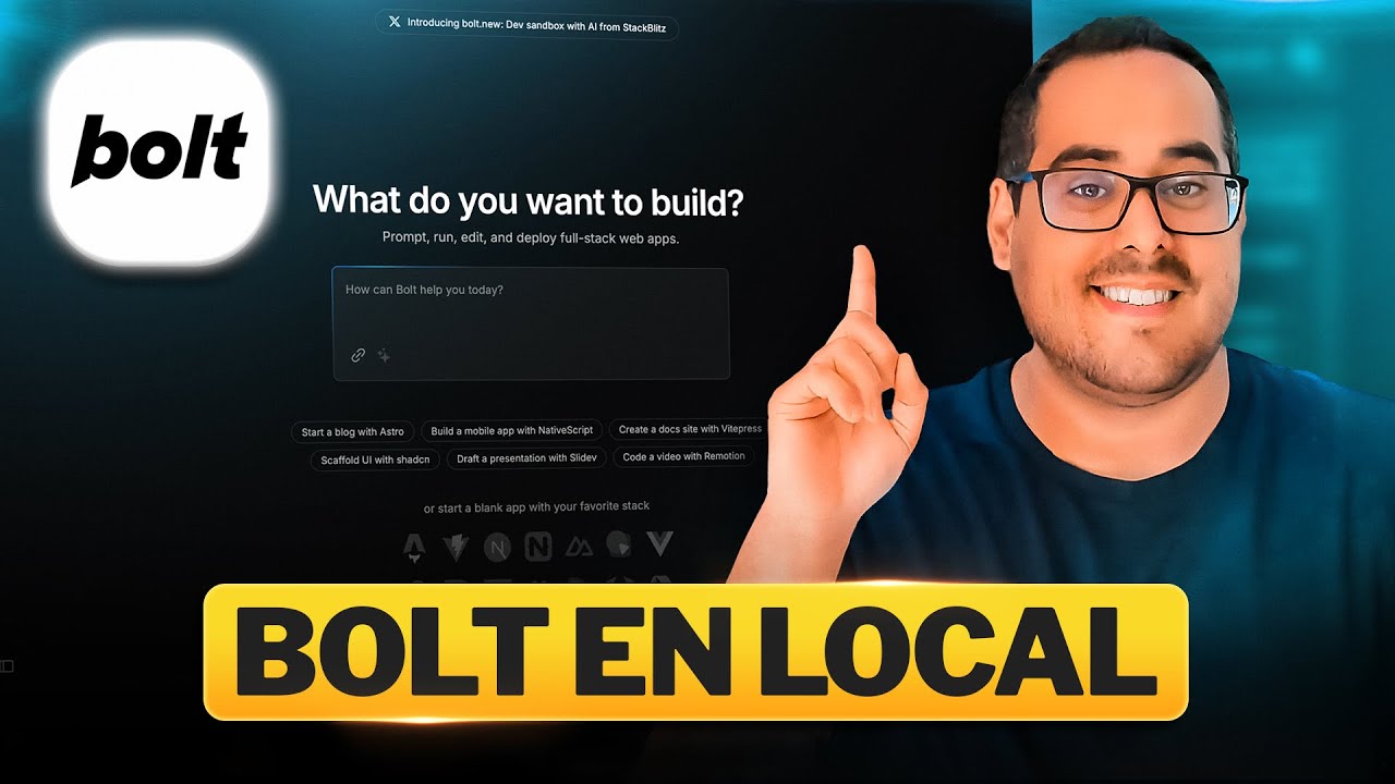 jeremy_D_C's tweet card. Marre de payer une fortune Bolt.new ? Installe-le en local (tuto)