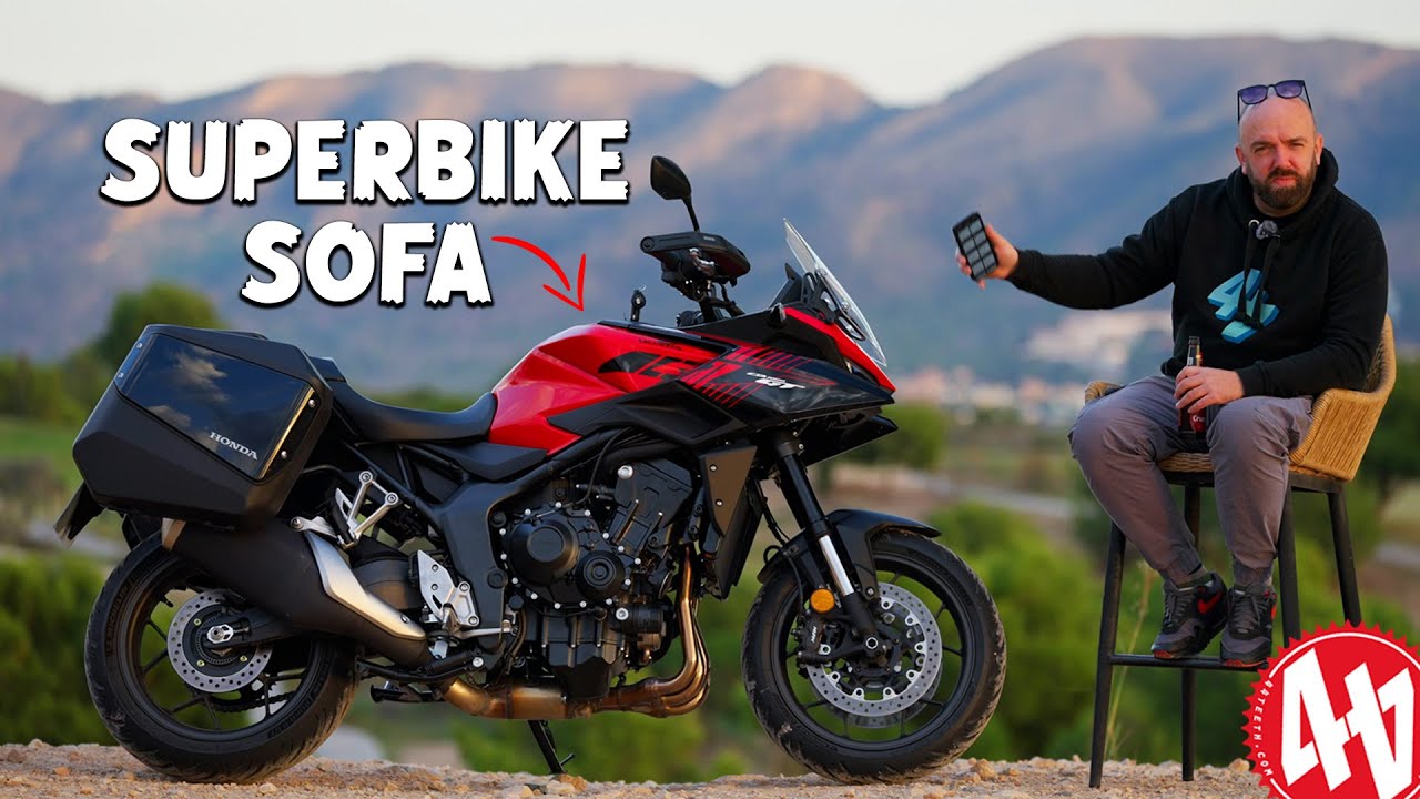 StrikeEngine's tweet card. 2026 HONDA CB1000GT REVIEW | EPIC ROAD TEST