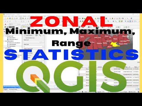 KyngTammy's tweet card. How to Calculate Zonal Statistics in QGIS