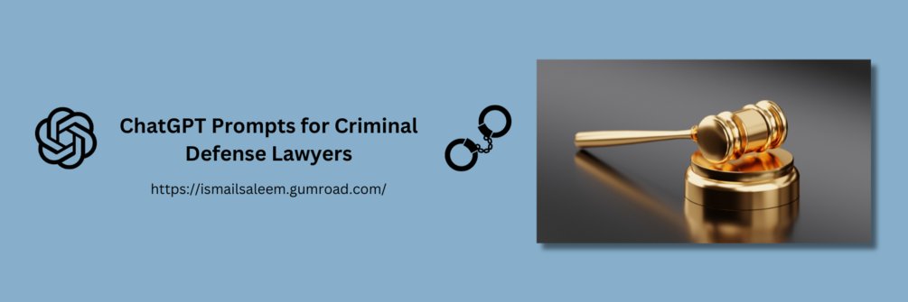 DevelopWYL's tweet card. ChatGPT, Gemini, DeepSeek, Perplexity, Claude, Grok Prompts for Criminal Defense Lawyers⚖️ Master the Art of Legal Defense with AI-Powered PromptsStep confidently into court with “ChatGPT Prompts f...