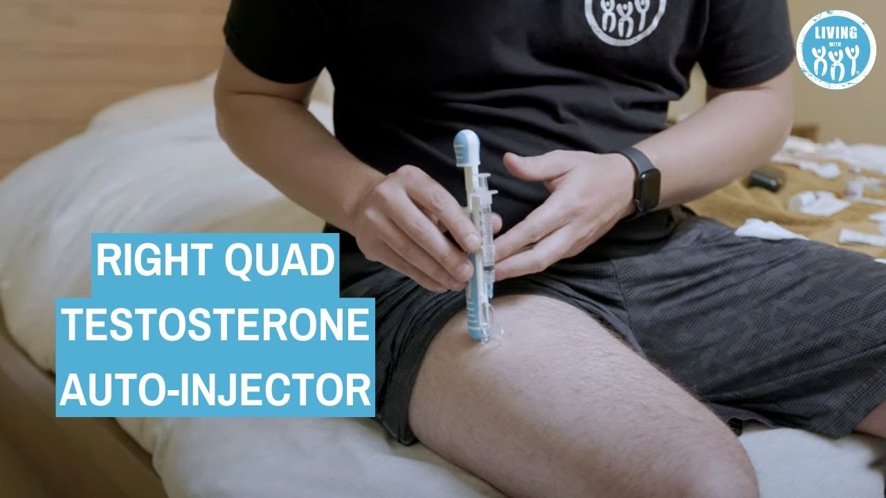 TomNo1Patriot's tweet card. Right Quad Intramuscular Testosterone Auto-Injector