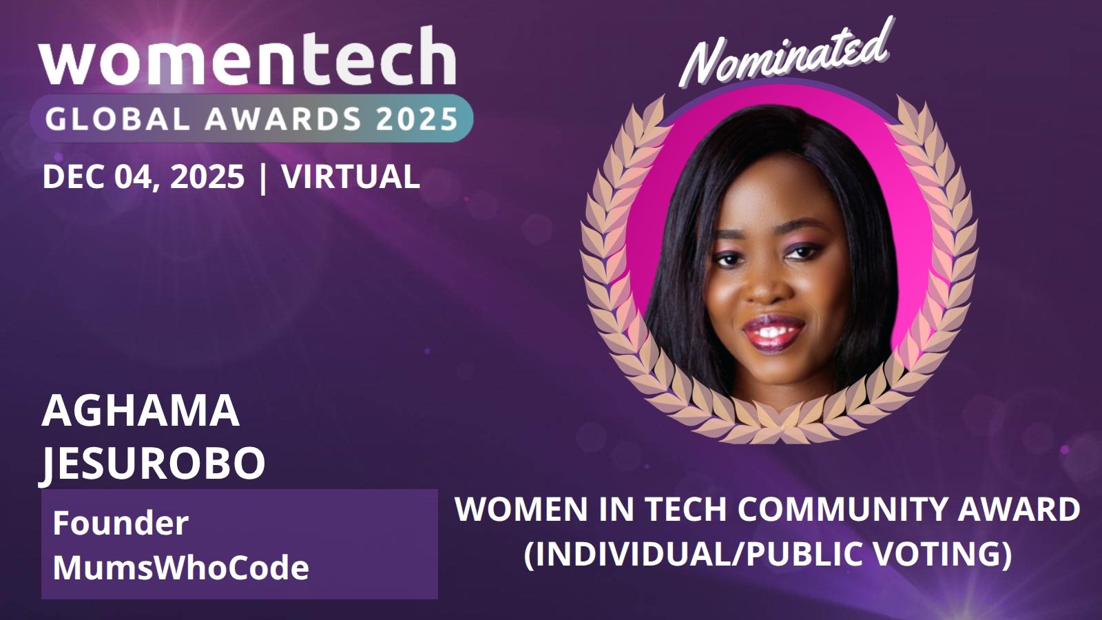 AutolinkNaija's tweet card. WomenTech Network​ is a ​community that promotes ​gender diversity in tech and connects talented and skilled professionals with top companies and leading startups that value diversity, inclusion and...