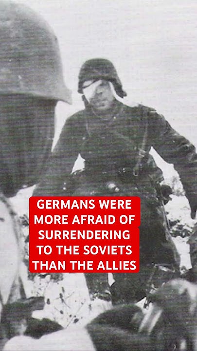 CollaLearning's tweet card. Surrendering and the Wehrmacht in WW2 #wehrmacht #ww2 #shorts