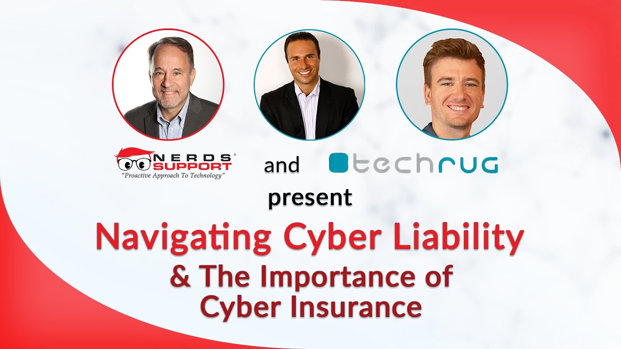 nerdssupport's tweet card. Navigating Cyber Liability & the Importance of Cyber Insurance -...