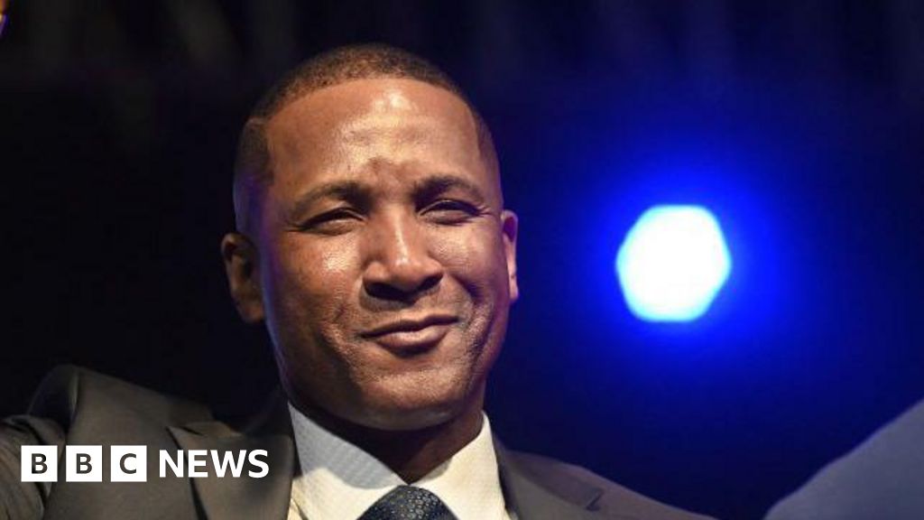 BBCWorld's tweet card. Duma Boko is elected the country's first president not from the ruling party, in power for 58 years.