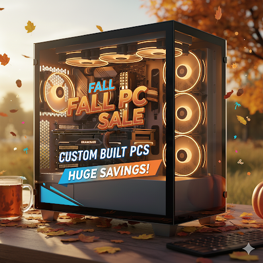 CPUSolutions's tweet card. CPU Solutions' Fall PC Sale! 🍂🍁 Get ready to upgrade this autumn! Our Fall PC Sale is here with HUGE SAVINGS on custom-built PCs! Whether you're a gamer, creator, or just need a powerful new...