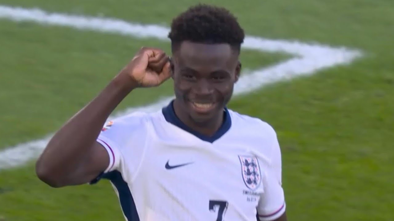 Midfender's tweet card. Bukayo Saka - Season 2025/2026 Goals