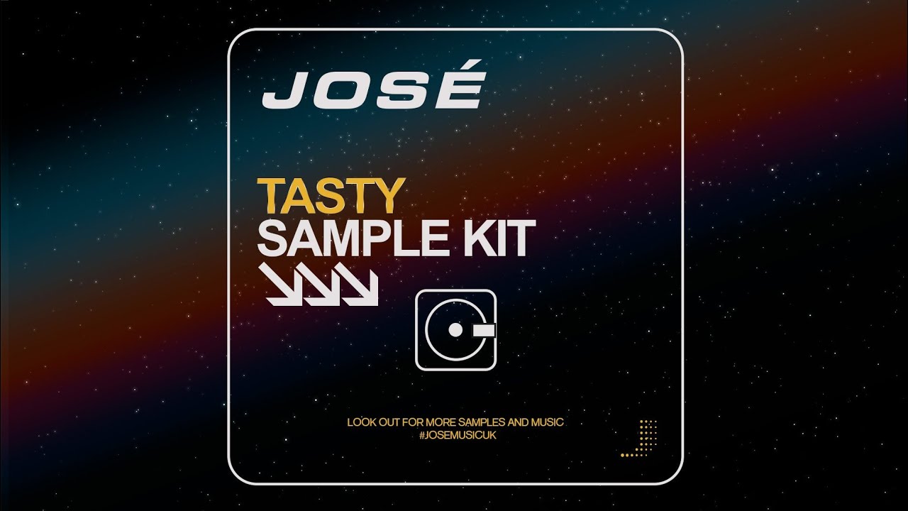 Josemusicuk's tweet card. Tasty - sample kit 🎵 24bit 48khz | for Creators 24.79 m/s²