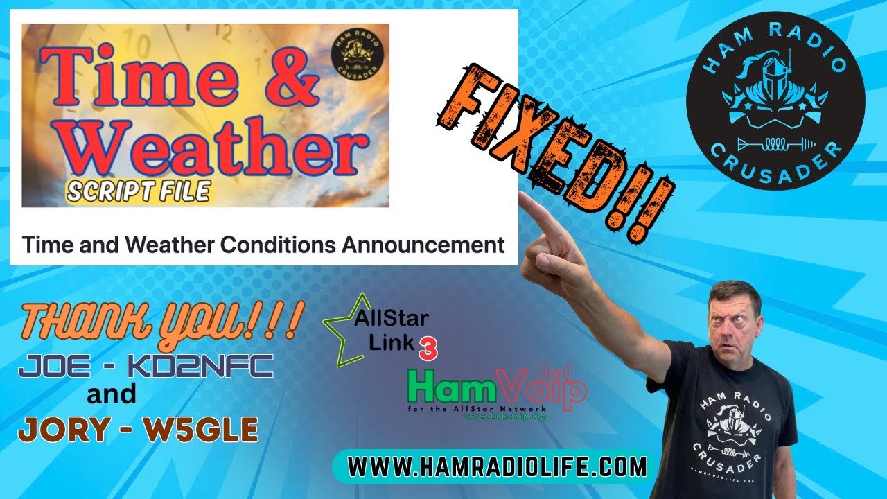 KD2NFC's tweet card. Weather Conditions FIXED!!!!