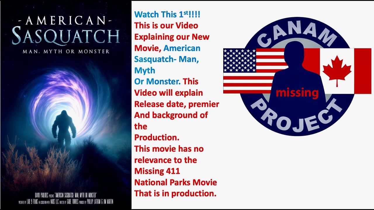 canammissing's tweet card. Missing 411 David Paulides Presents Background on, American Sasquat...