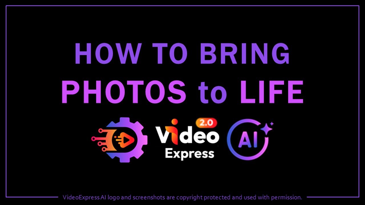 ajgodinho's tweet card. How to Bring Photos to Life in VideoExpress AI