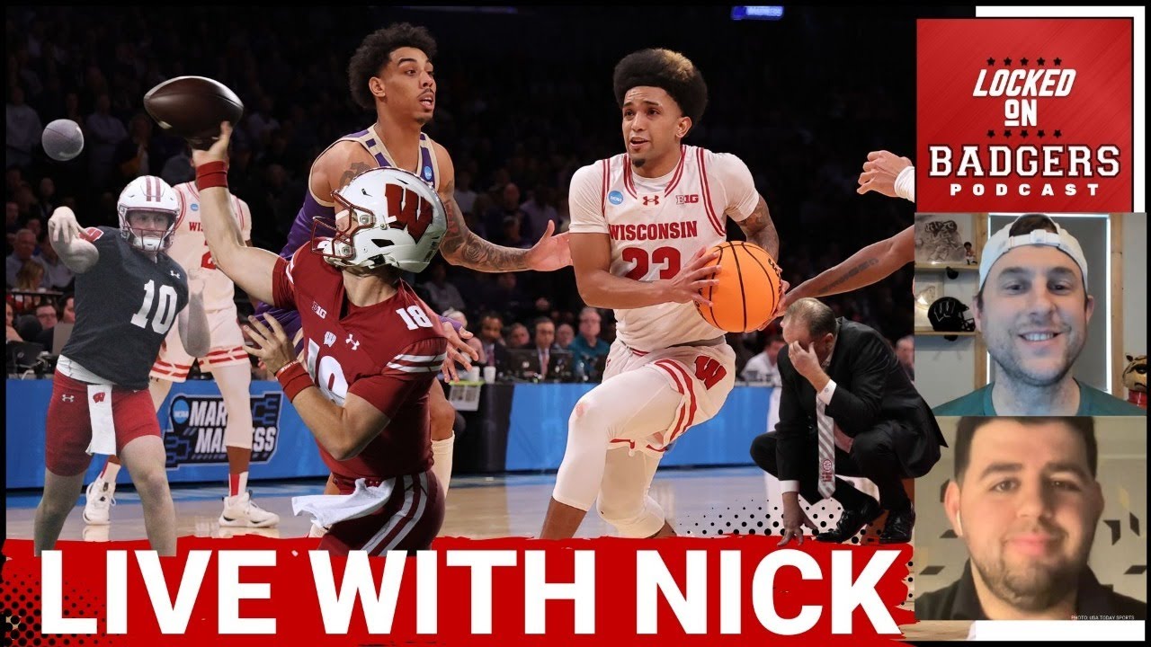 RyanAndBucky's tweet card. Wisconsin Badgers football and basketball live talk with Nick Osen....