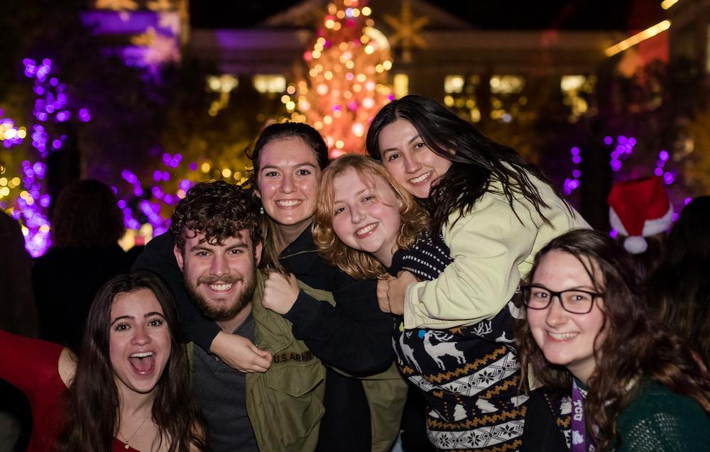 TCU_CSE's tweet card. It’s beginning to look a lot like holidays at TCU … and beyond. This year, the spirit of the season will shine on campus and out into the community.