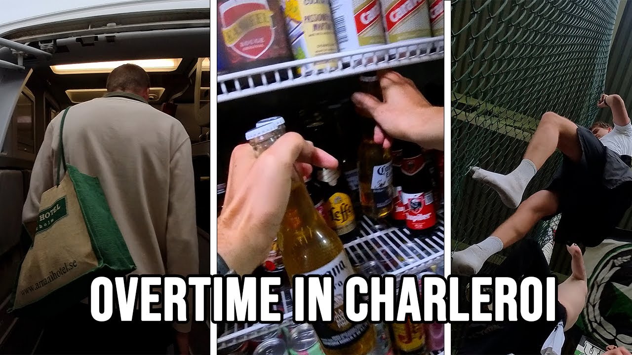 Flibbens's tweet card. POV Away Days | Charleroi - Hammarby 2025