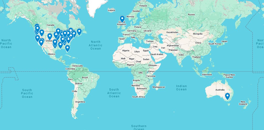 Clean_Air_Club_'s tweet card. This is a map tracking all of the Clean Air lending libraries around the world! If you don't see one in your city, go to cleanairclub.org to download a guide on starting one yourself.