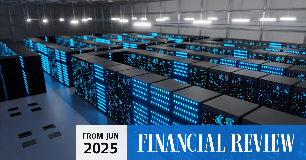 BhagsNStonks's tweet card. Australia’s hopes of an outsized share of the data centre market will come to nothing unless it can rein in the cost of the clean energy expansion.